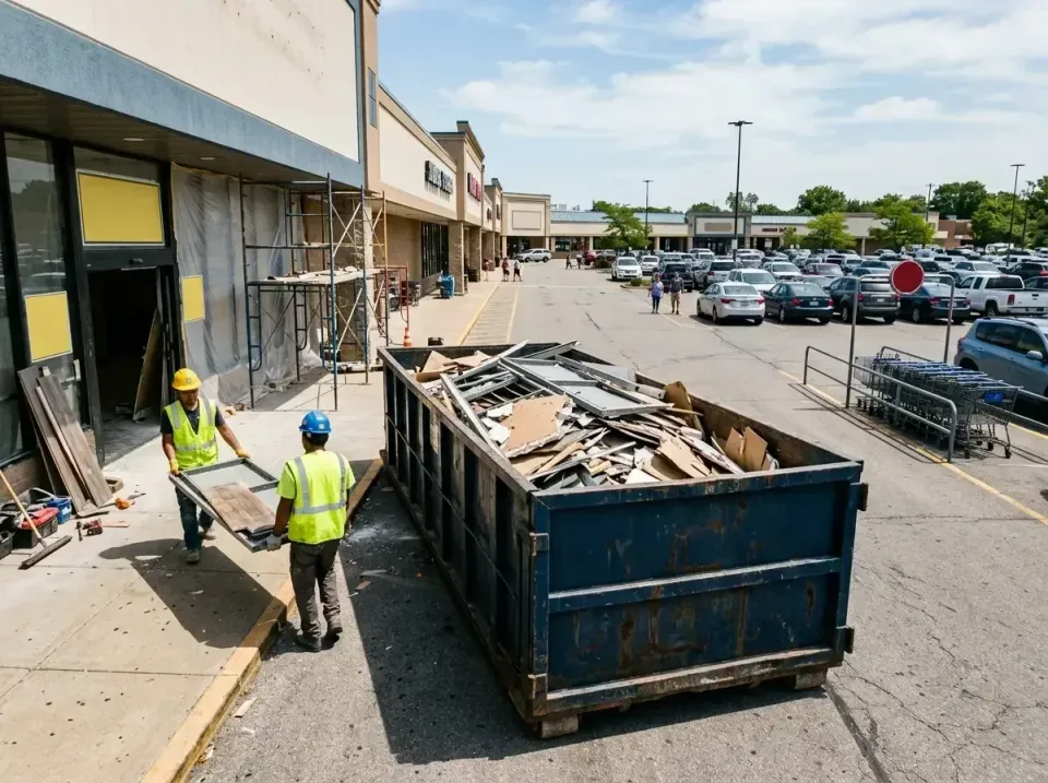 retail-store-renovation-debris-003 — frequently asked questions, Roll-off Dumpster Rentals in Rosewood Heights, IL